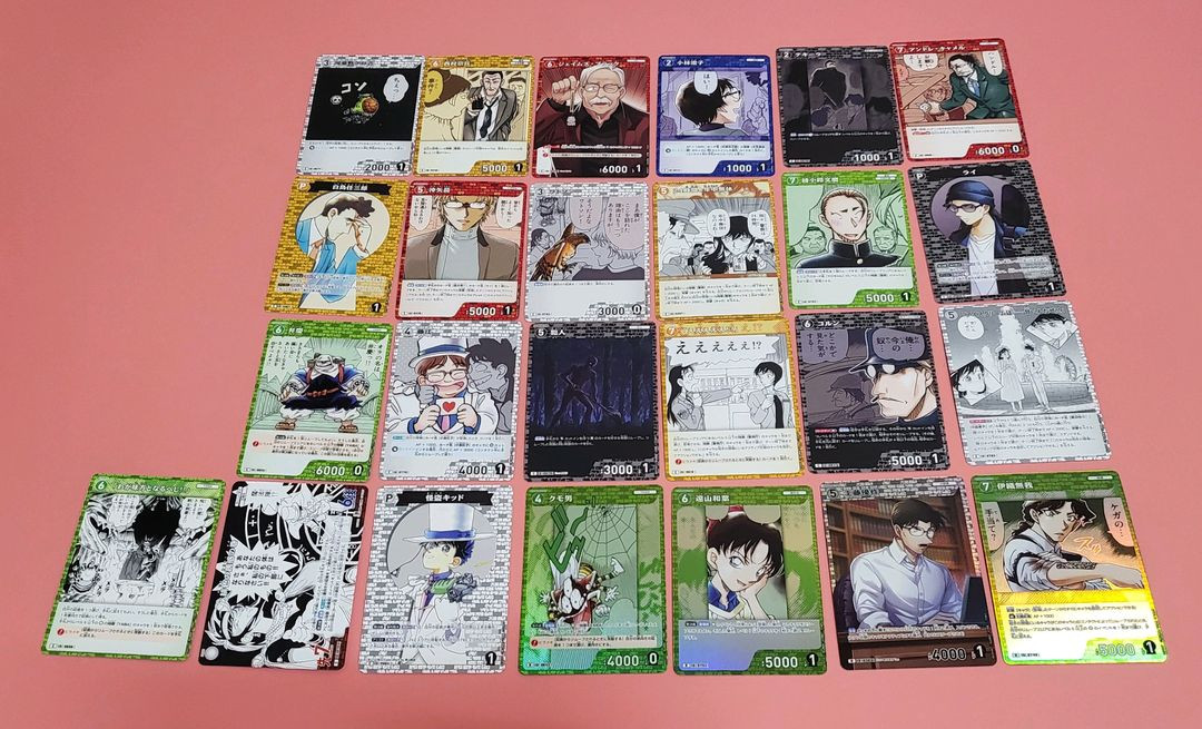 원피스, 코난 오버로드, 홀로라이브 카드 200여장 일괄 이미지