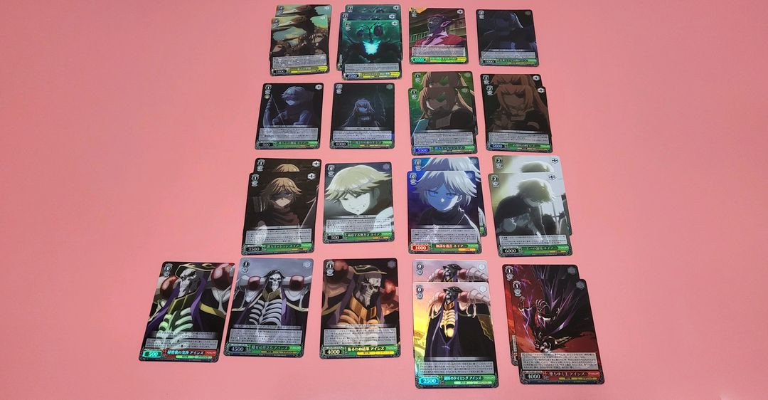 원피스, 코난 오버로드, 홀로라이브 카드 200여장 일괄 이미지