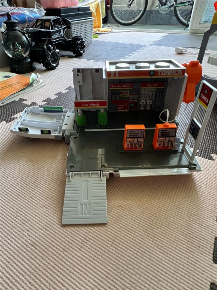 미니카 세차장 놀이세트 이미지