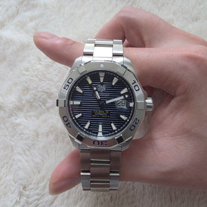 태그호이어 아쿠아레이서 43MM 스틸 청판 오토 이미지