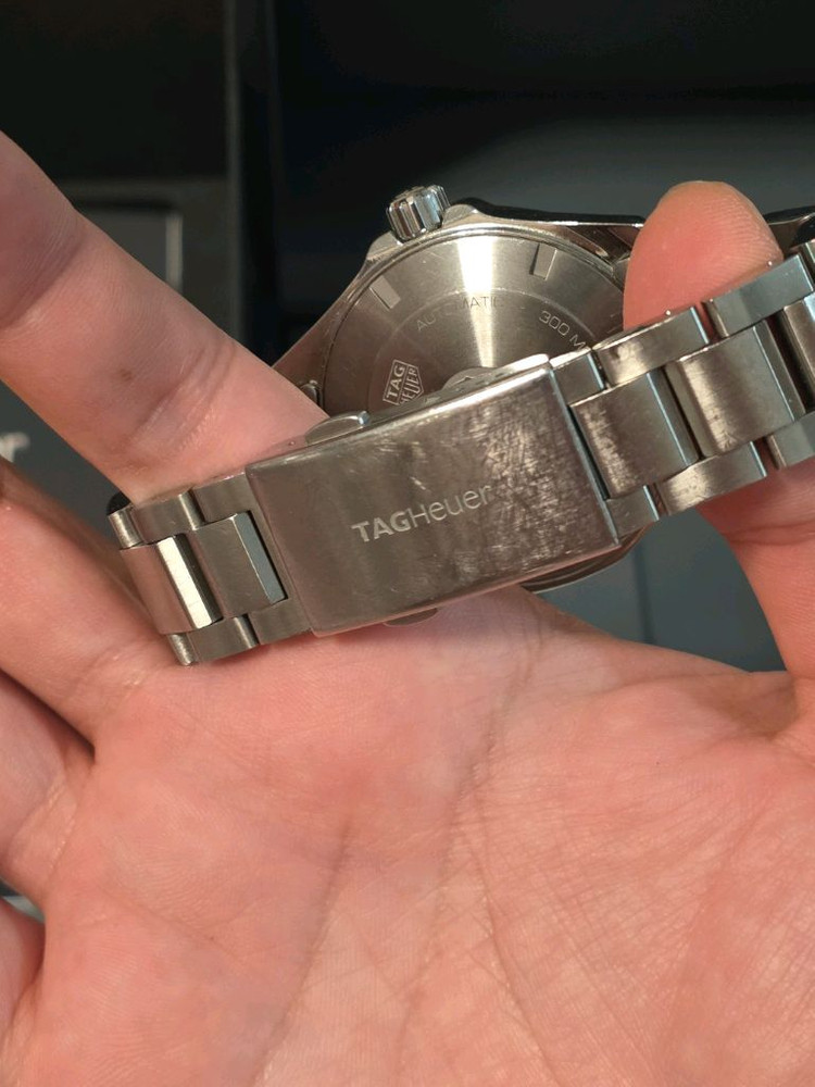 태그호이어 아쿠아레이서 43MM 스틸 청판 오토 이미지