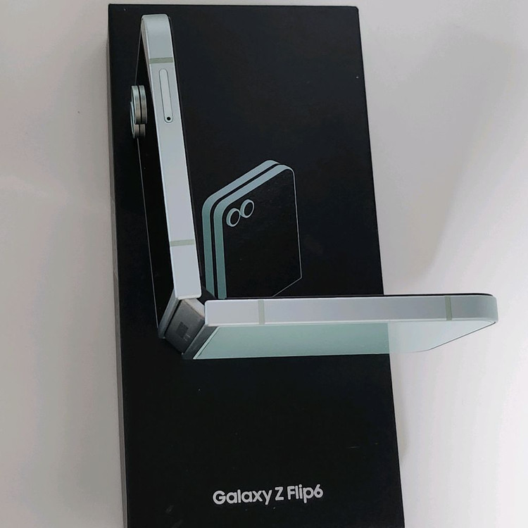 갤럭시 z플립6 민트 256GB 이미지