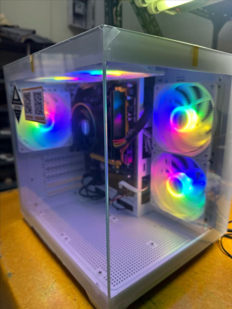 사무용 컴퓨터 + 27인치 모니터 판매 이미지