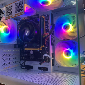 사무용 컴퓨터 + 27인치 모니터 판매 이미지