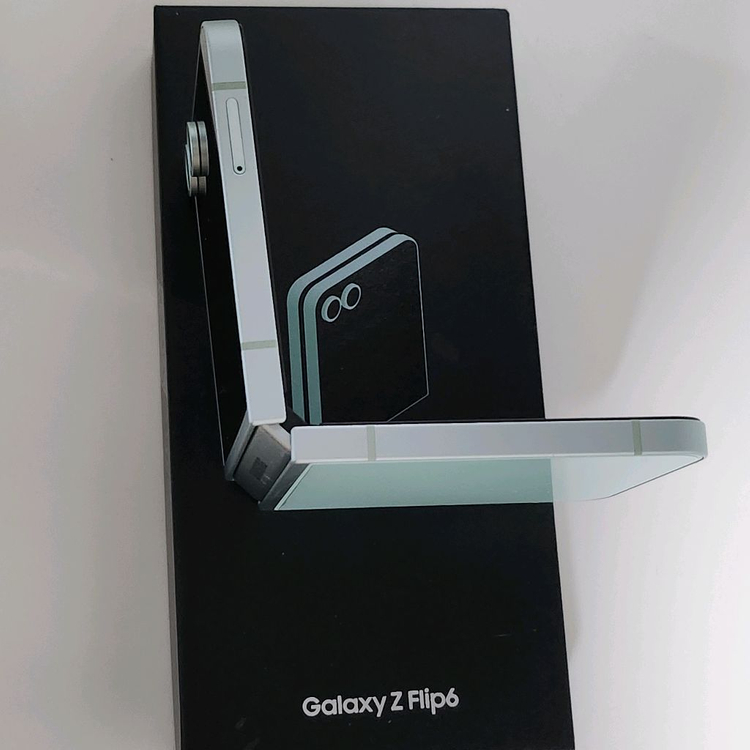 갤럭시 z플립6 민트 256GB 이미지