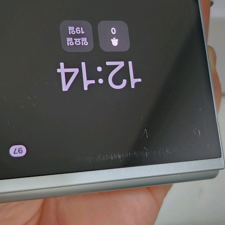 갤럭시 z플립6 민트 256GB 이미지