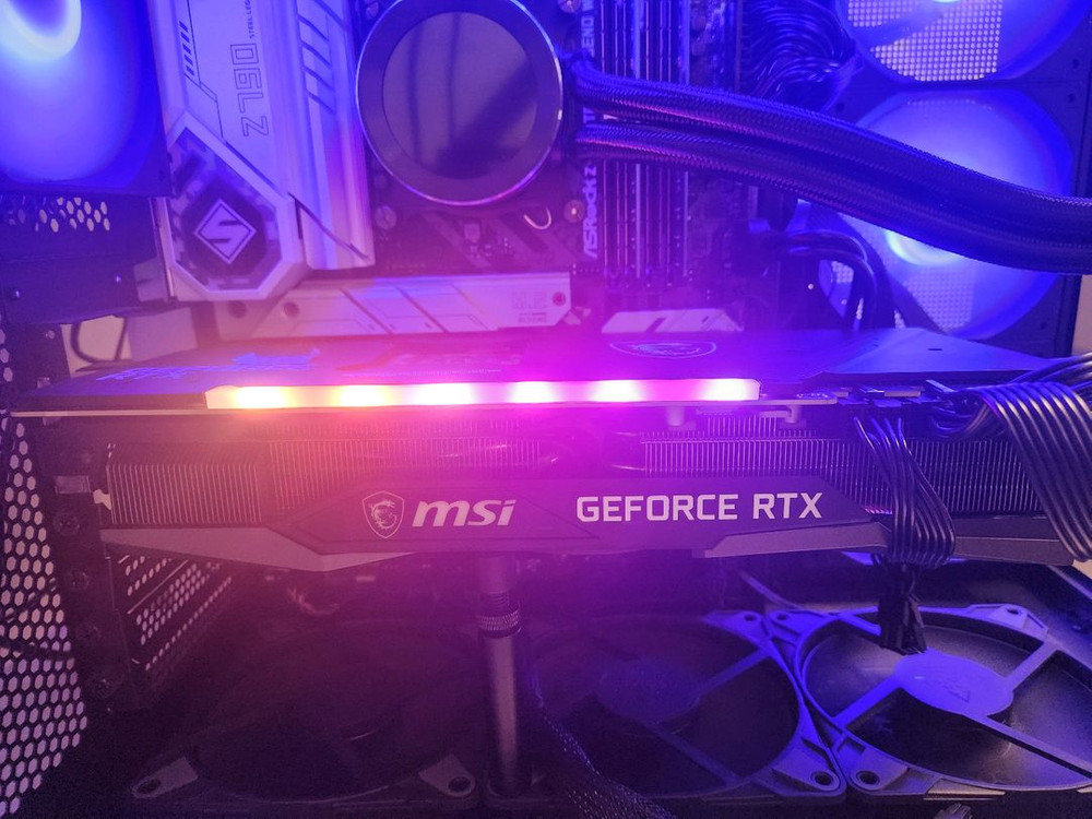 RTX MSI 3080 트리오 최상급 그래픽카드 이미지