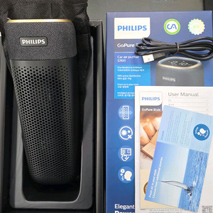 필립스 차량용 공기청정기 거의 새거 팝니다.. 이미지