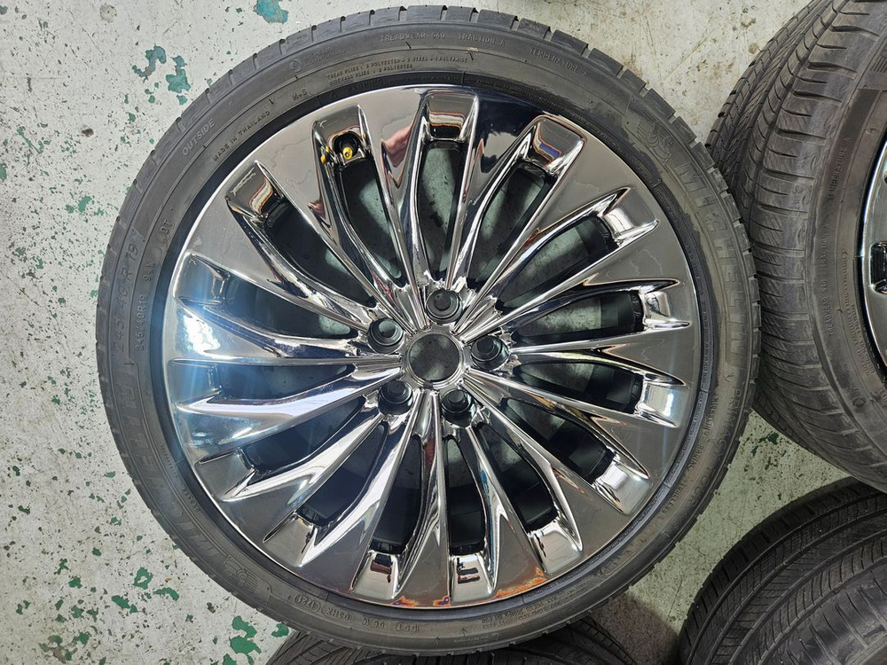 제네시스 EQ900 19인치 전륜 4개 휠타이어 245 40 19인치 판매 이미지