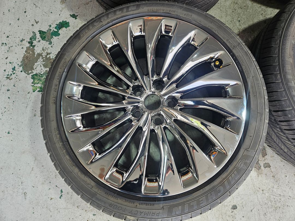 제네시스 EQ900 19인치 전륜 4개 휠타이어 그랜저 K5 K7 가능 이미지