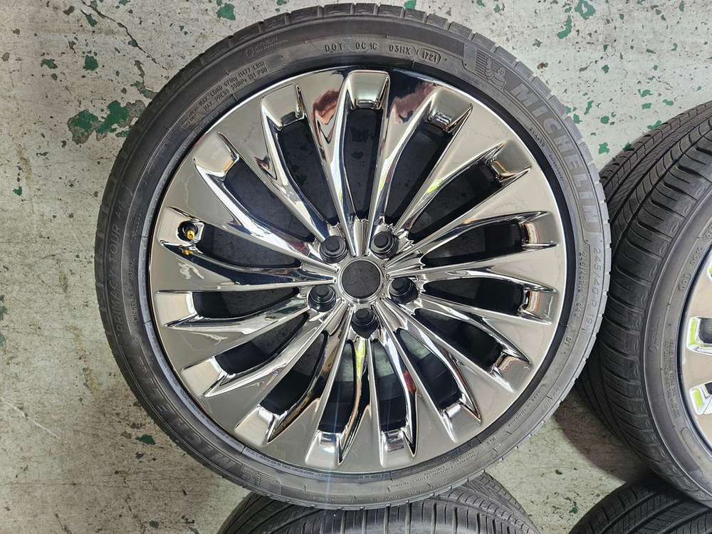 제네시스 EQ900 19인치 전륜 4개 휠타이어 그랜저 K5 K7 가능 이미지