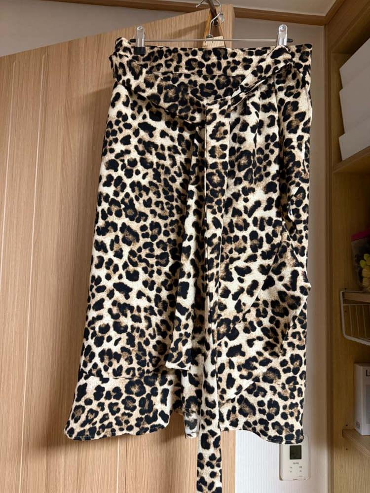 프로스트제이 레오파드 랩스커트/여성쇼핑몰/호피스커트/레오퍼드스커트 이미지