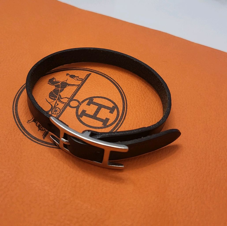 에르메스 하피 은장 팔찌 남여공용 브라이슬릿 남자 여성 여자 이미지