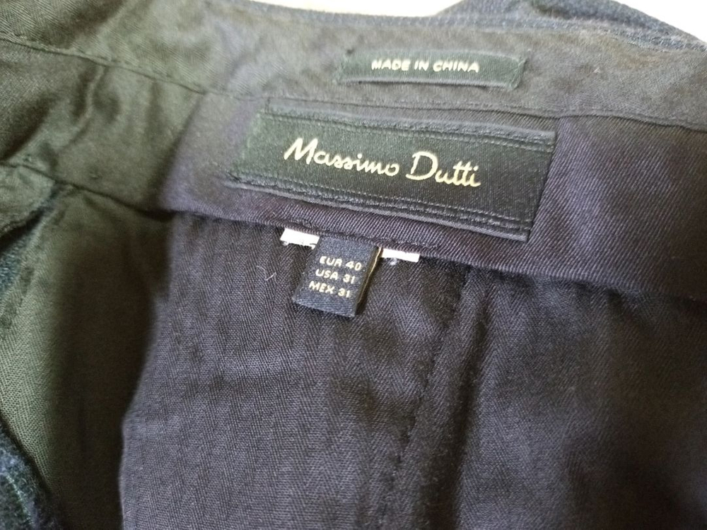 Massimo Dutti 마시모두띠 세미 정장바지 31 이미지