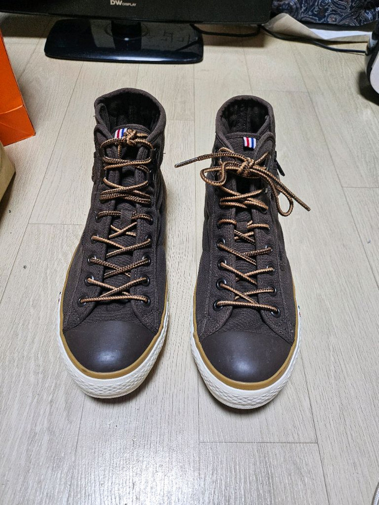 스프리스 캔버스 하이탑 스니커즈 270사이즈 팔아요 이미지