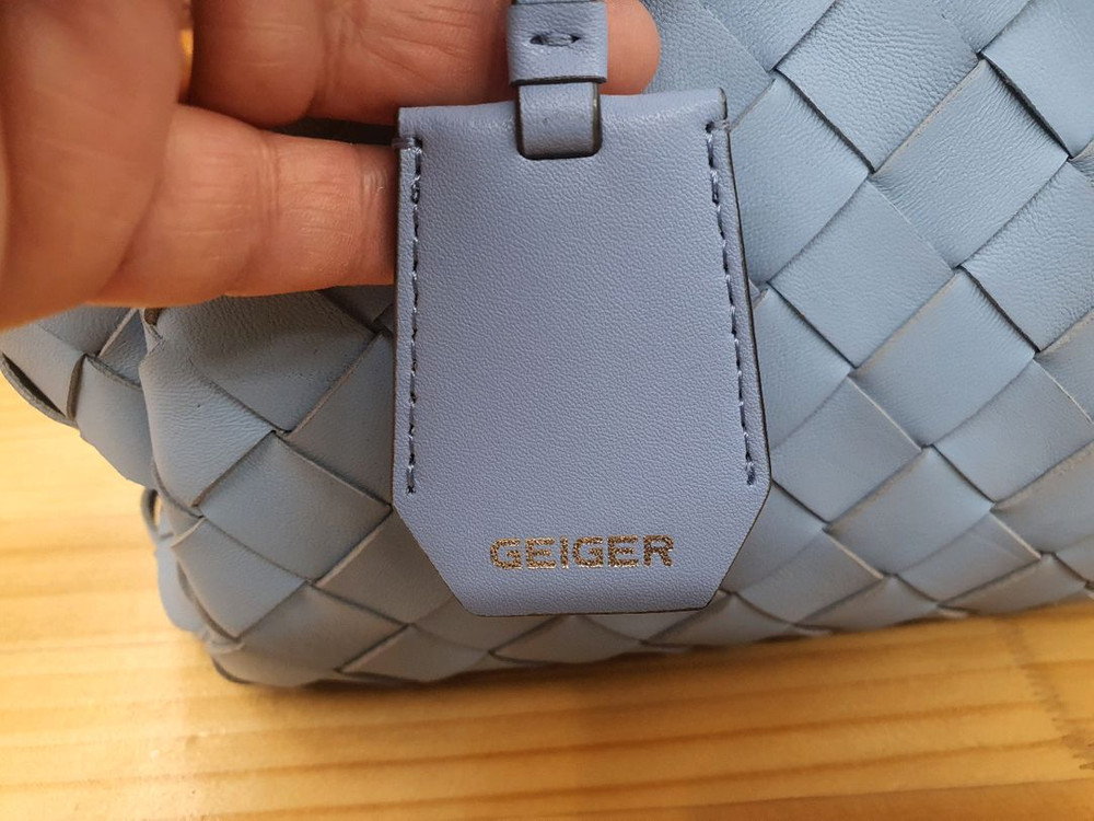 가이거(GEIGER) 인트레치아토 천연가죽 토트 & 크로스백(상태좋음) 이미지