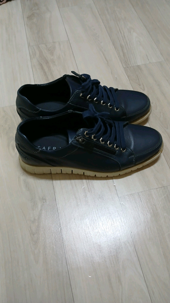 남성신발 세라 캐주얼 가죽 운동화 이미지