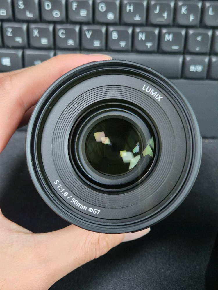 루믹스 S 50mm f1.8 판매합니다. 이미지