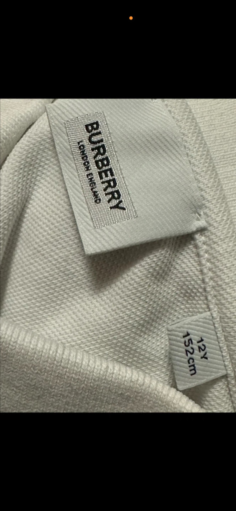 버버리 칠드런 12y 150 (반팔티 펜디 랄프로렌 apc 루이비통 알마니 아페쎄 가방 xs s) 이미지