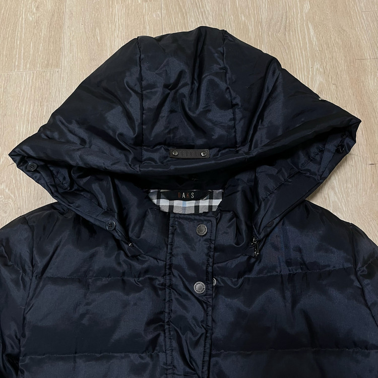 닥스 여성 구스다운 후드 롱패딩 점퍼 [다크 네이비] M/95 이미지