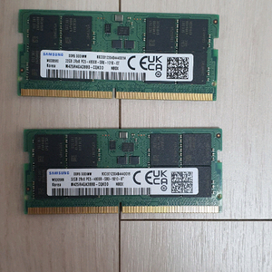 삼성전자 노트북램 RAM DDR5-4800 64GB(32GBX2개) 이미지