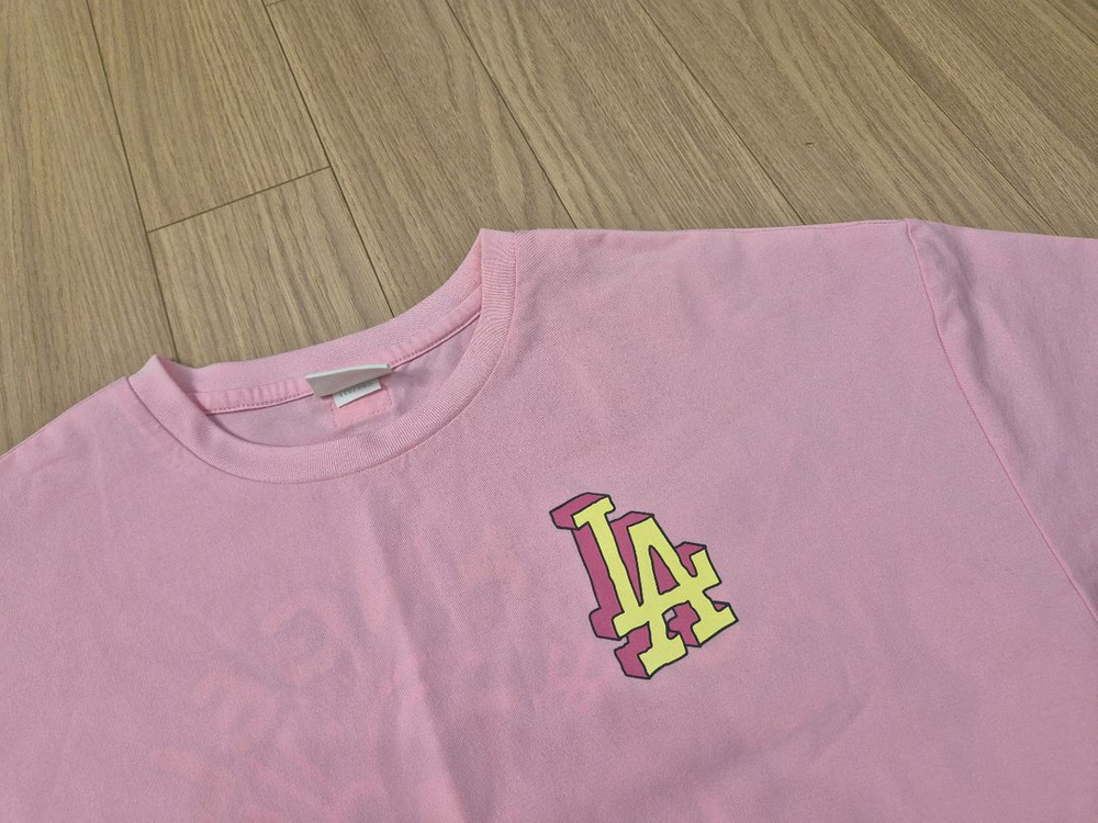 [판매완료] MLB 엠엘비 야구 핑크 롱티 원피스 이미지
