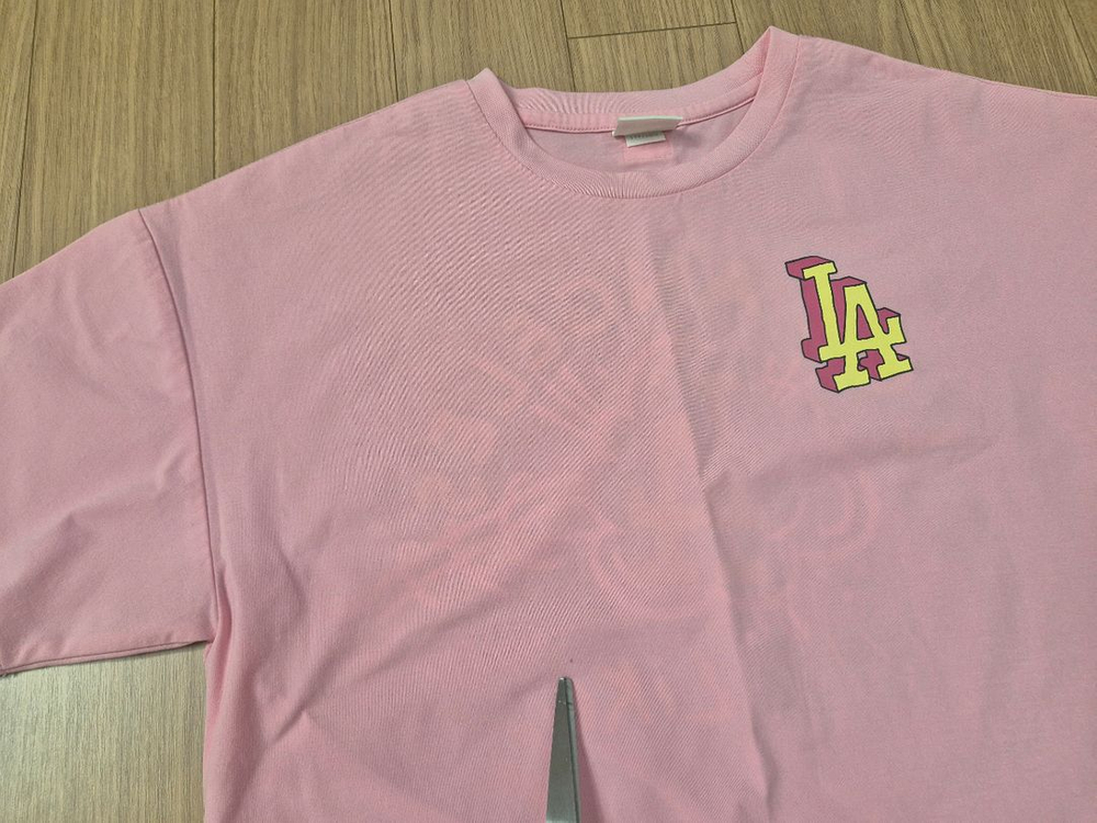 [판매완료] MLB 엠엘비 야구 핑크 롱티 원피스 이미지