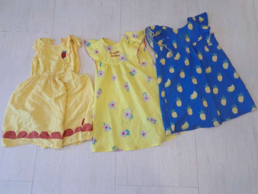 여아 여름원피스8벌 일괄(120~130사이즈) 이미지