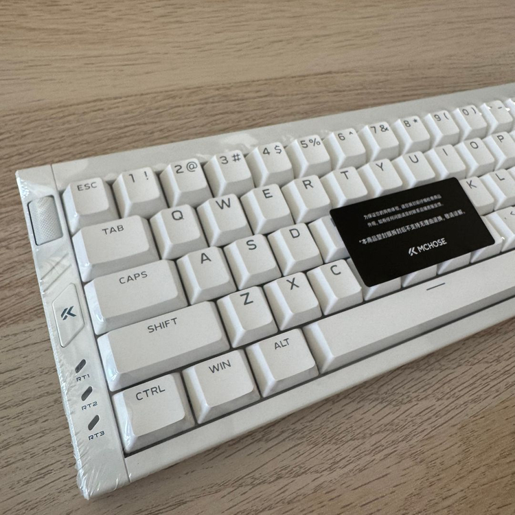MCHOSE Ace 68 Turbo 풀알루미늄 자석축 키보드 (북극성자석축/화이트/미사용) 이미지