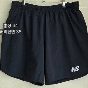 뉴발란스 임팩트 런 7인치 쇼츠 블랙 L사이즈상태좋음 택포 이미지