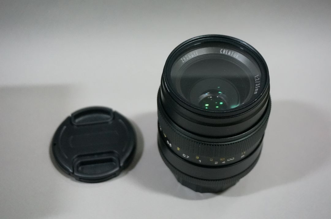 중일광학 35mm f2, 펜탁스 pk 마운트 이미지