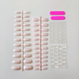 누드컬러 네일 아트팁 네일팁 인조손톱 이미지