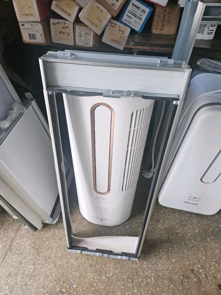 파세코 듀얼 인버터 창문형 에어컨 창문틀 일반키트랑 가치드립니다 이미지