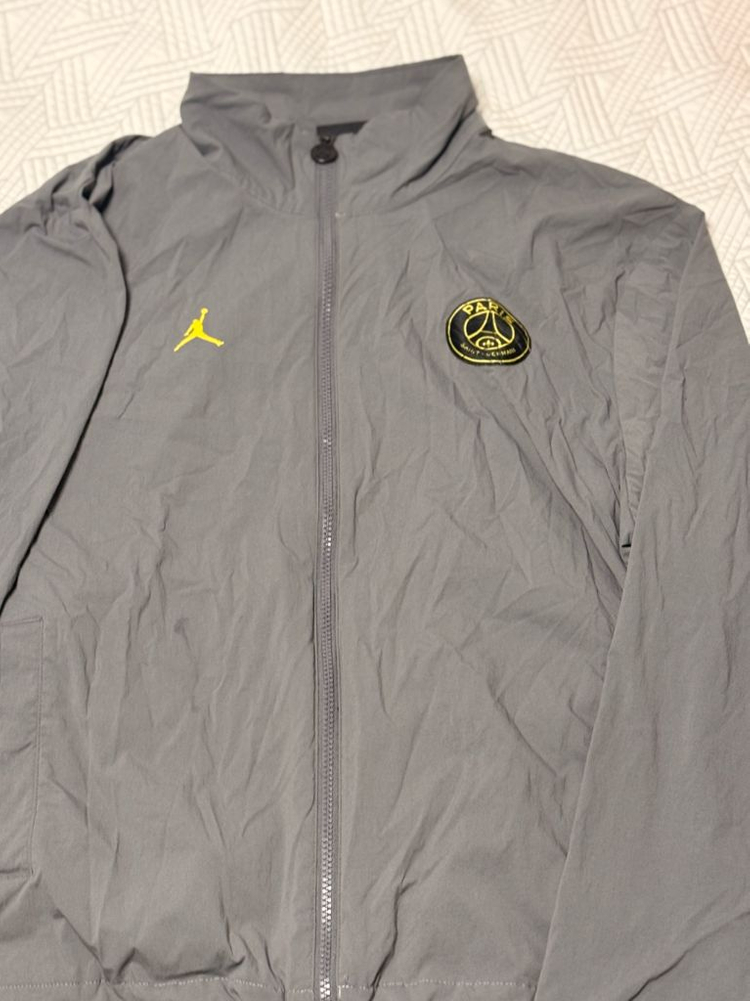 조던 x 파리 생제르맹 우븐 자켓 라이트 그래파이트 L사이즈 이미지