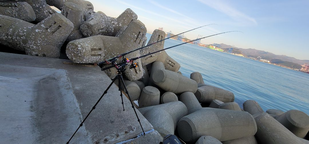 낚시대 거치대 이미지