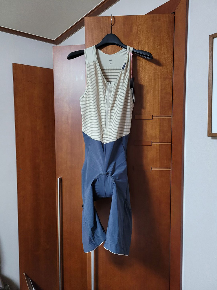 라파 여성용 카고 빕숏 그레이블루, 블랙 이미지