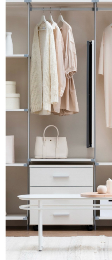 빌트시스템 시스템 행거 드레스룸 세트 이미지