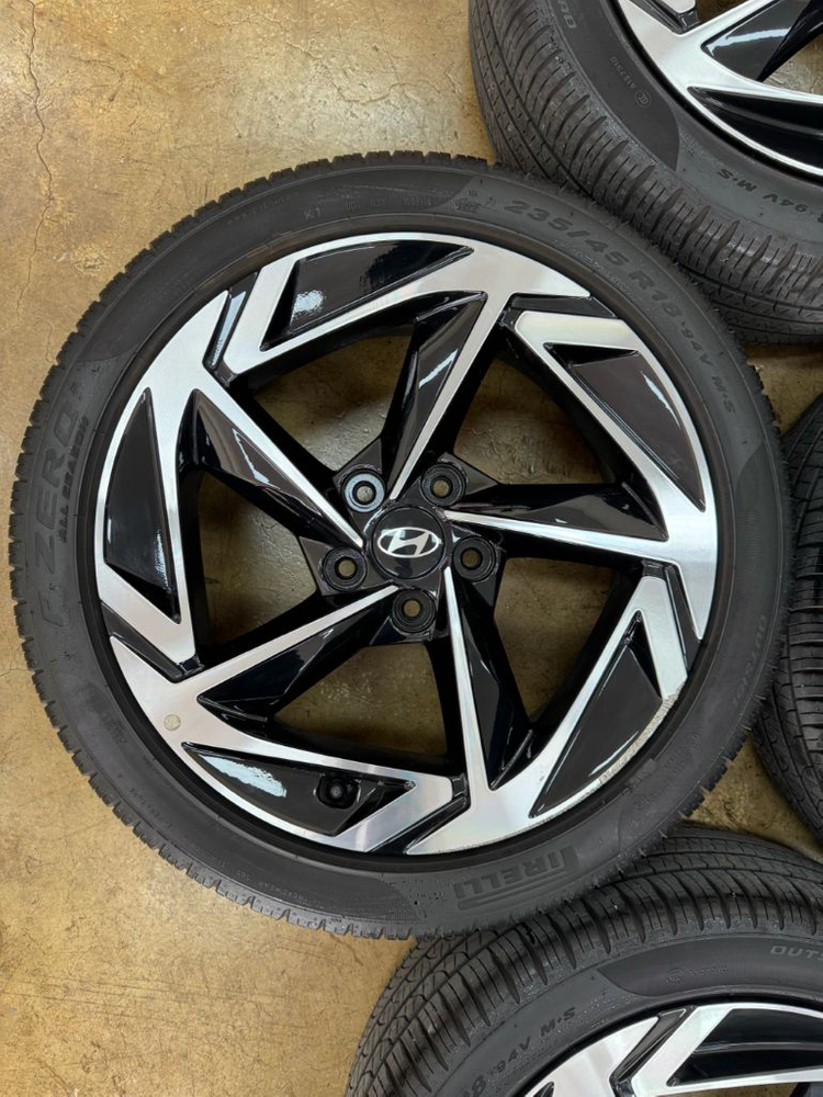 쏘나타 디 엣지 18인치 순정휠타이어 팝니다 이미지
