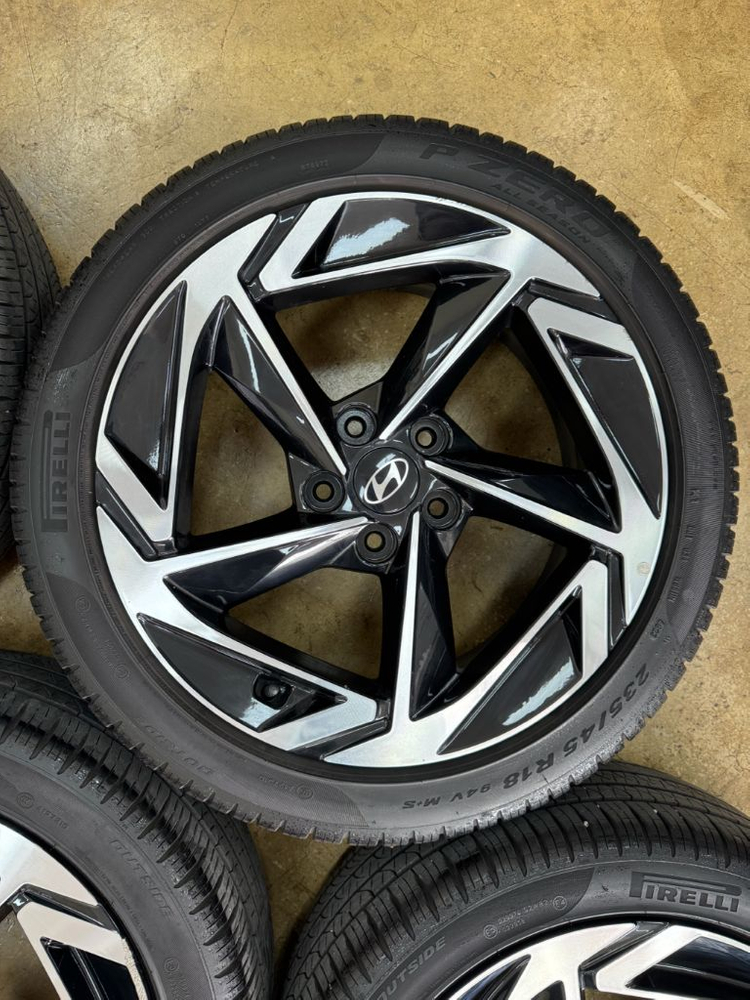 쏘나타 디 엣지 18인치 순정휠타이어 팝니다 이미지