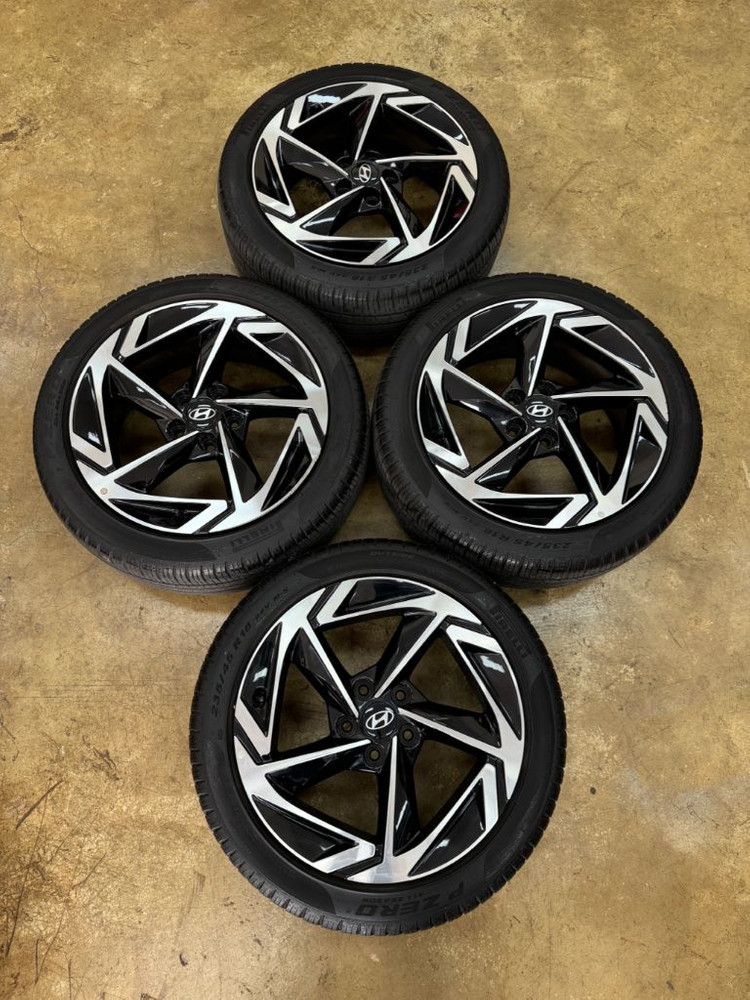 쏘나타 디 엣지 18인치 순정휠타이어 팝니다 이미지