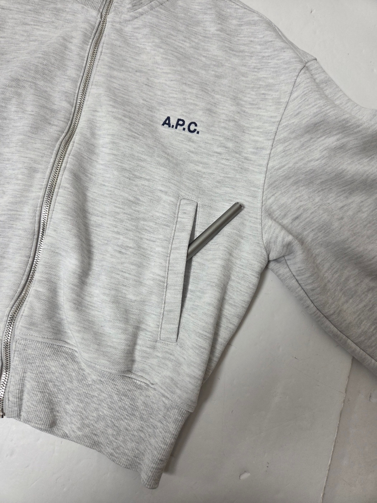아페쎄 A.P.C 집업 스웻셔츠 라이트그레이(S) 이미지