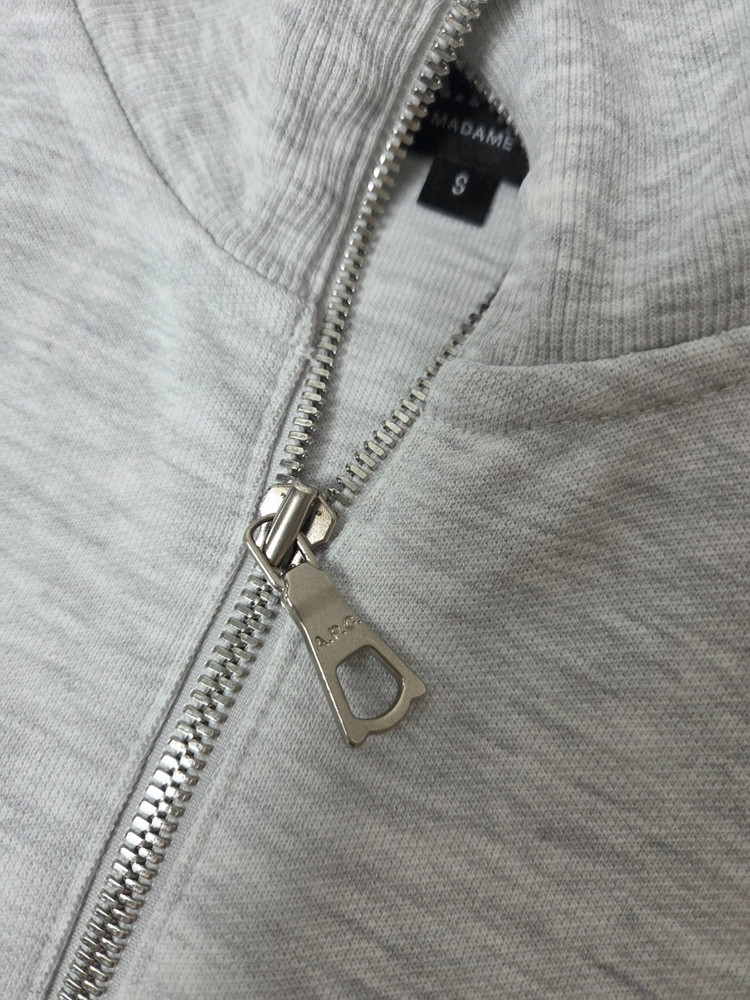 아페쎄 A.P.C 집업 스웻셔츠 라이트그레이(S) 이미지