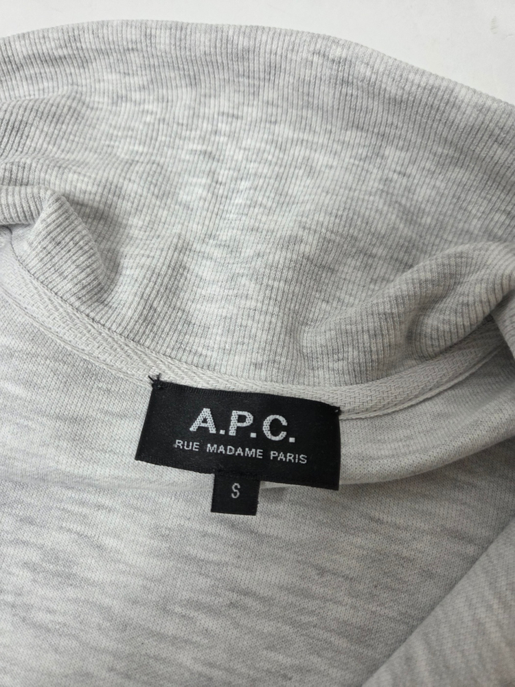아페쎄 A.P.C 집업 스웻셔츠 라이트그레이(S) 이미지