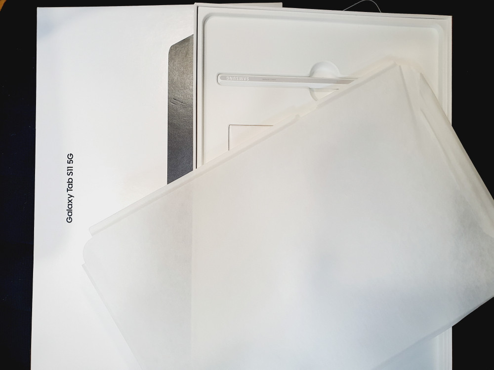 구입1주일된 자급제 삼성 갤럭시탭 S11 5G 256GB 실버 판매합니다 이미지