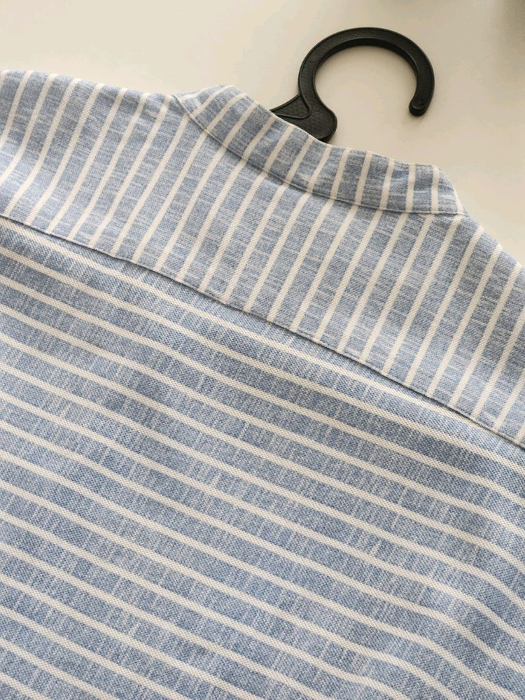 ZARA MAN 자라남성 슬림핏 스트라이프 셔츠 남방 이미지