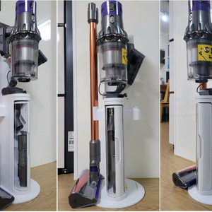 깨끗하게 세척한 다이슨 무선 청소기 V10 풀세트(58분 연속동작) 이미지