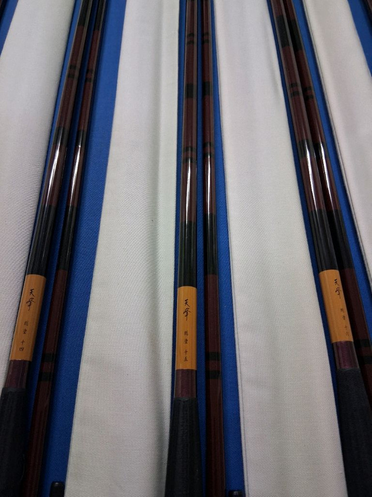 다이와 천봉 소우누리 8척ㅡ18척 11대 전세트 보증서 마개 천집 신품급 내림중층 낚시대 이미지