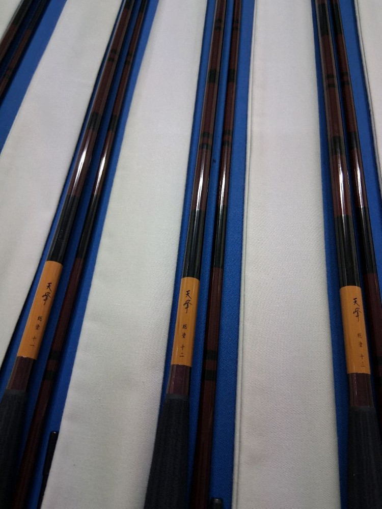 다이와 천봉 소우누리 8척ㅡ18척 11대 전세트 보증서 마개 천집 신품급 내림중층 낚시대 이미지