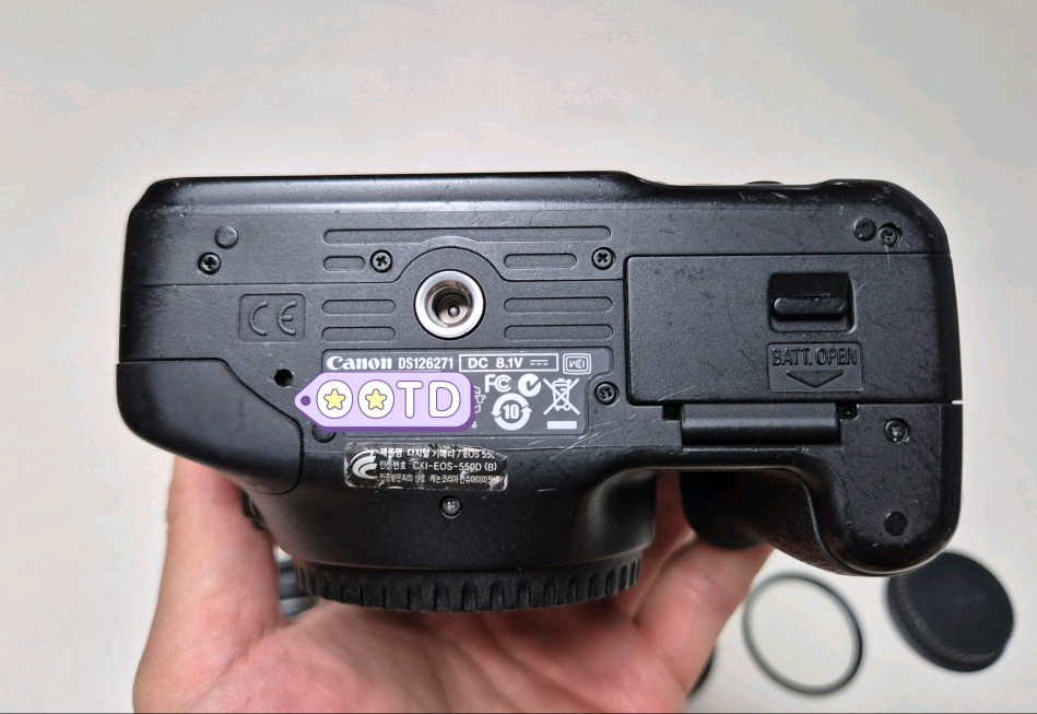 캐논 EOS 550D 번들렌즈킷 이미지