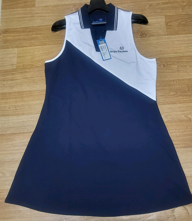 새상품 세르지오타키니 테니스 나시 민소매 원피스 L 100 55 66 이미지